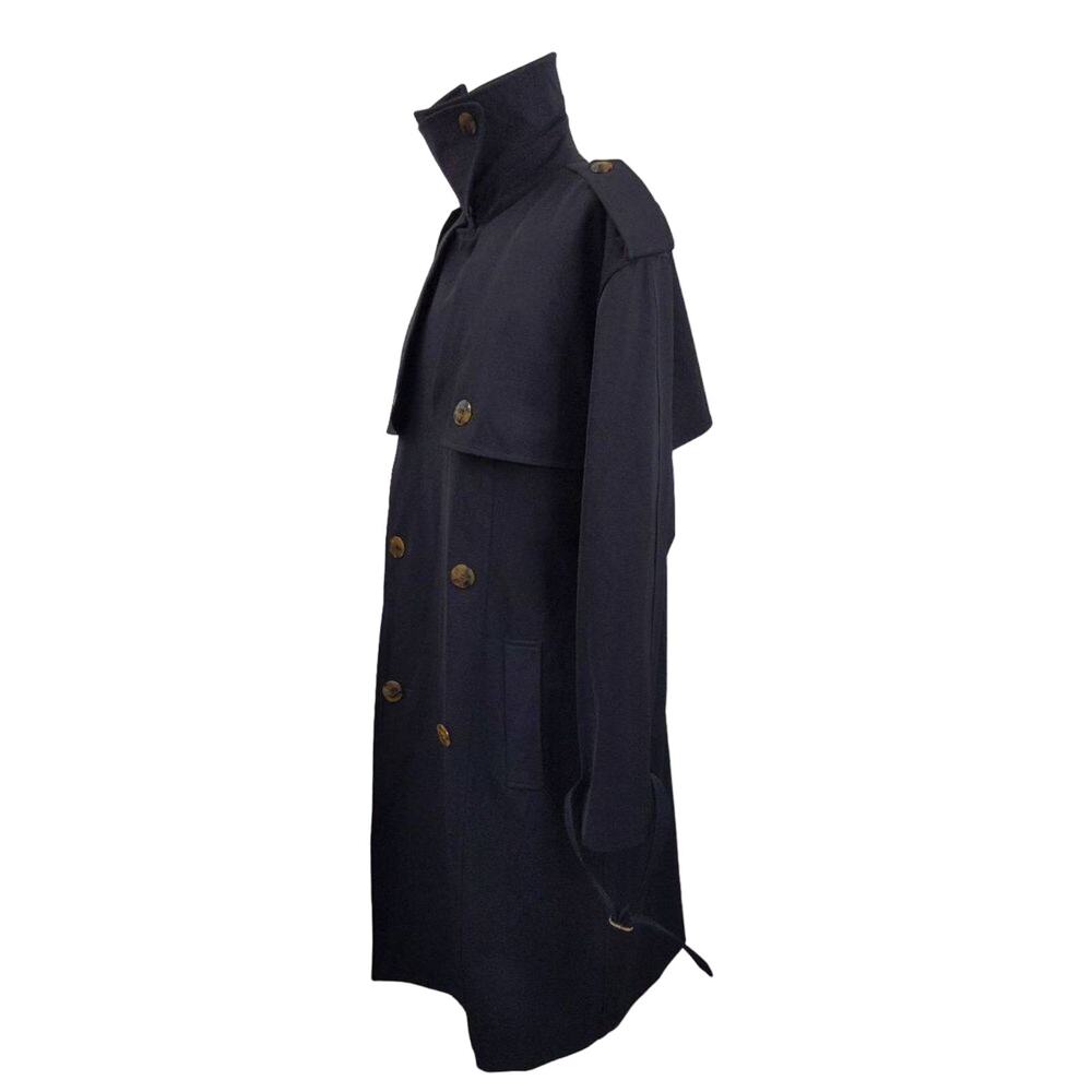 Jean Paul Gaultier Archival Wool Blend Trench Coat Winter 1986 1987 Reedition - Picture 3 of 16